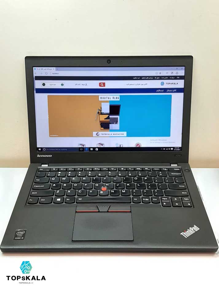 لپ تاپ استوک لنوو مدل Lenovo ThinkPad X250 - عکس یک